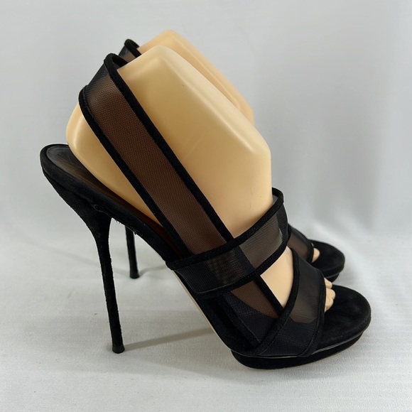 Gucci Bette High-Heel Mesh Platform Sandal - Picture 7 of 13